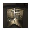 Bộ rổ góc xoay 270 độ MEZZO Cucina 548.37.210 mạ chrome