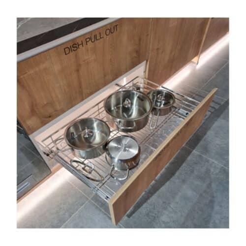 Bộ rổ xoong nồi CAPPELLA Cucina 549.08.227 mạ chrome