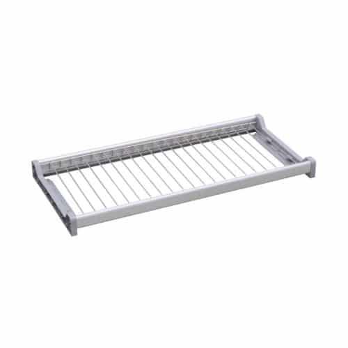 Khay úp chén đĩa Hafele 544.01.209 crom, 864x263mm