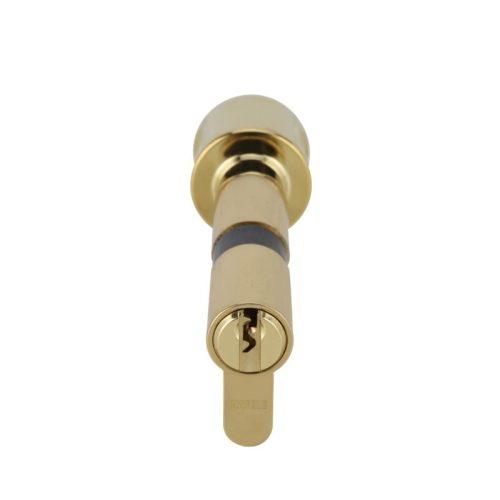 Ruột khóa 1 đầu chìa 1 đầu vặn Hafele 916.01.063, 71mm Đồng thau 3 Lỗ khóa ruột khóa 1 đầu chìa 1 đầu vặn Hafele 916.01.063, 71mm Đồng thau