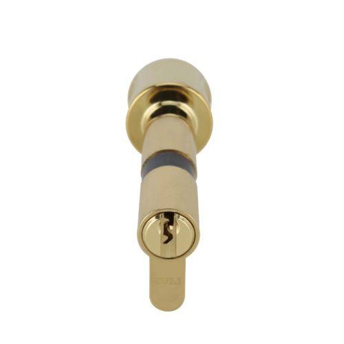 Lỗ khóa ruột khóa 1 đầu chìa 1 đầu vặn Hafele 916.08.916, 101mm Đồng thau