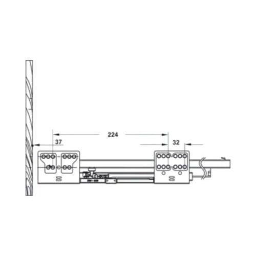 Ray hộp Hafele 552.03.785 Inner Alto âm giảm chấn H84xD500mm trắng mờ 6 ray hop hafele 552 03 785 inner alto am giam chan h84xd500mm trang mo 4