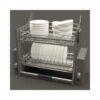 Giá bát đĩa di động lướt dẹt LENTO Cucina Hafele 504.76.215 mạ chrome 1 Rổ chén đĩa di động lướt dẹt LENTO Cucina Hafele 504.76.215 mạ chrome