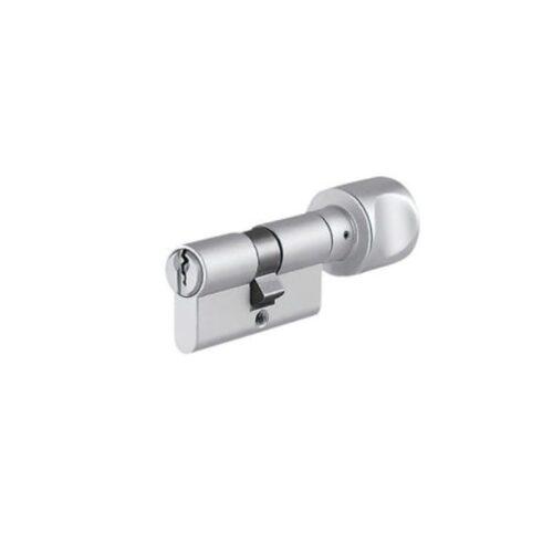 Ruột khóa 1 đầu chìa, 1 đầu vặn Hafele 916.96.311, 65mm Đồng thau