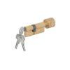 Ruột khóa 1 đầu chìa 1 đầu vặn Hafele 916.96.664, 71mm Đồng thau 2 Ruột khóa 1 đầu chìa 1 đầu vặn Hafele 916.96.664, 71mm Đồng thau