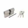 Ruột khóa 2 đầu Hafele 916.00.007, 63mm Đồng thau 1 Ruột khóa 2 đầu Hafele 916.00.007, 63mm Đồng thau