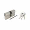Ruột khóa 2 đầu Hafele 916.00.018, 81mm Đồng thau 1 Ruột khóa 2 đầu Hafele 916.00.018, 81mm Đồng thau