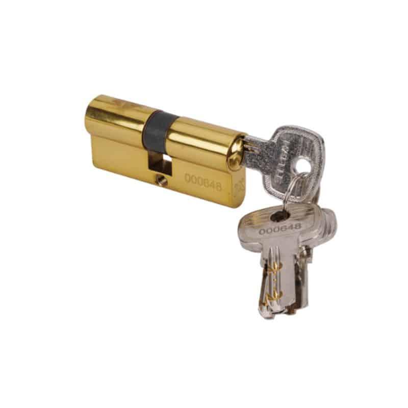 Ruột khóa 2 đầu Hafele 916.96.018, 71mm Đồng thau Ruột khóa 2 đầu Hafele 916.96.018, 71mm Đồng thau