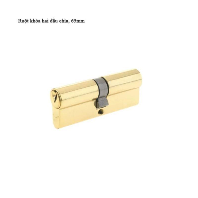 Ruột khóa 2 đầu Hafele 916.96.601, 65mm Đồng thau Ruột khóa 2 đầu Hafele 916.96.601, 65mm Đồng thau