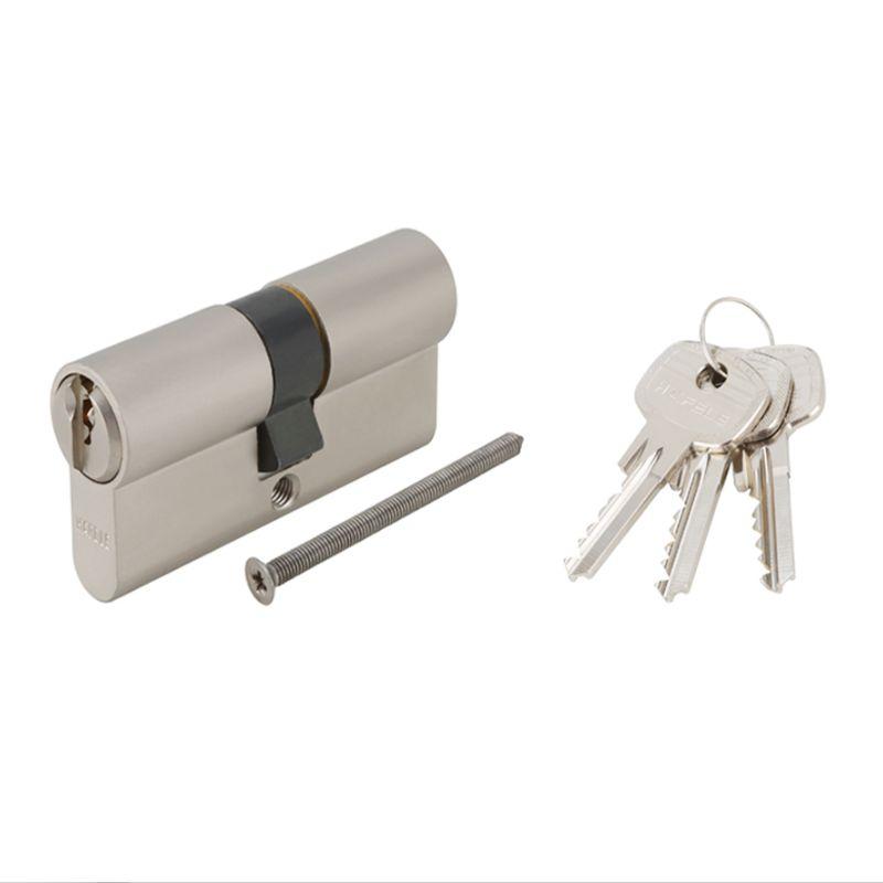 Ruột khóa 2 đầu Hafele 916.00.022, 91mm Đồng thau Ruột khóa 2 đầu Hafele 916.00.022, 91mm Đồng thau