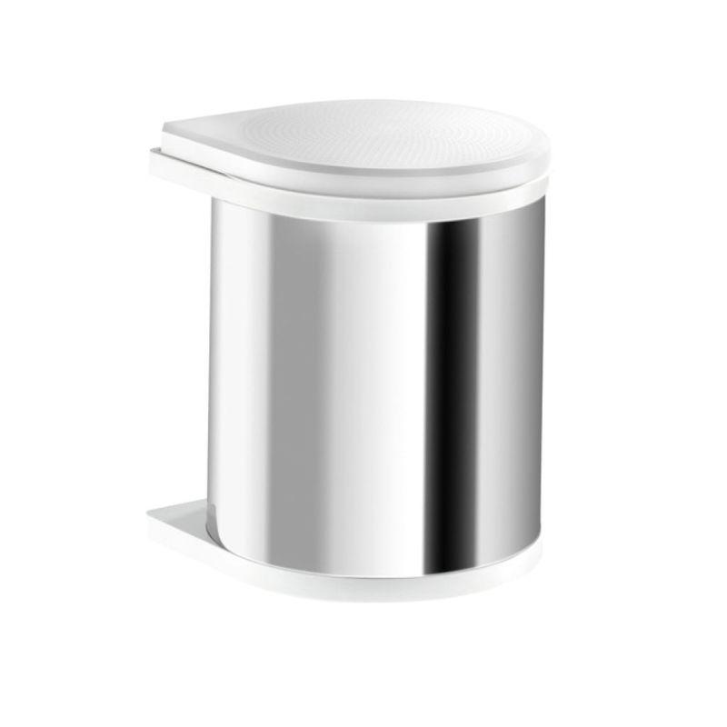 Thùng rác gắn cửa màu trắng Hafele 502.12.729 15L Thùng rác gắn cửa màu trắng Hafele 502.12.729 15L