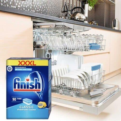 Viên rửa bát Finish Classic Lemon 90 viên 3 Sử dụng Viên rửa bát Finish Classic Lemon 90 viên