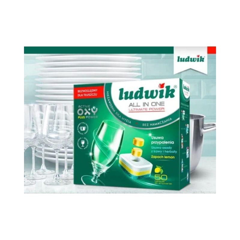 Viên rửa bát Ludwik All In One 50 viên Viên rửa bát Ludwik All In One 50 viên