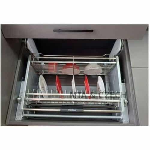 Giá bát nâng hạ Hafele Lento 504.76.010 700mm 6 Ảnh thực tế bộ rổ bát đĩa Hafele Lento 504.76.010 700mm