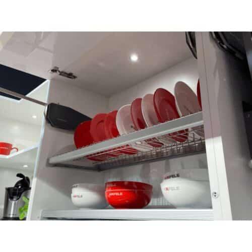 Bộ rổ bát đĩa Hafele Presto 544.40.014 900mm 5 Ảnh thực tế bộ rổ bát đĩa Hafele Presto 544.40.014 900mm