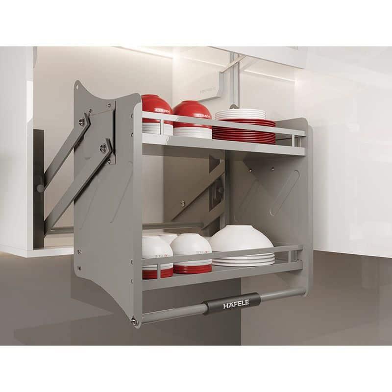 Ảnh thực tế bộ rổ nâng hạ Hafele Oria 504.76.705 700mm Ảnh thực tế bộ rổ nâng hạ Hafele Oria 504.76.705 700mm