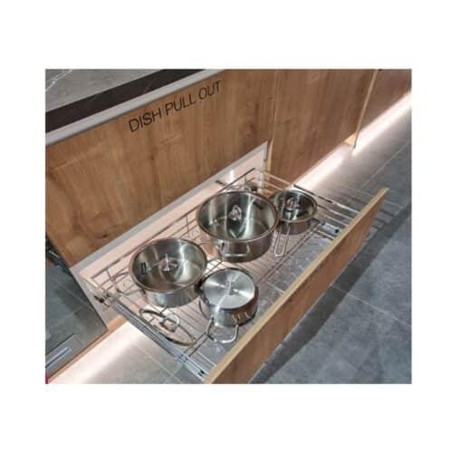 Bộ rổ xoong nồi Hafele Cappella 549.08.023 600mm 4 Ảnh thực tế bộ rổ xoong nồi Hafele Cappella 549.08.023 600mm