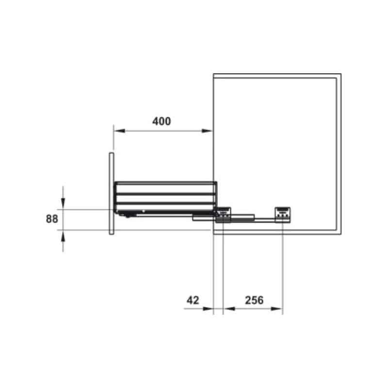 Bộ rổ bát đĩa Hafele Cappella 549.08.447 Bộ rổ bát đĩa Hafele Cappella 549.08.447