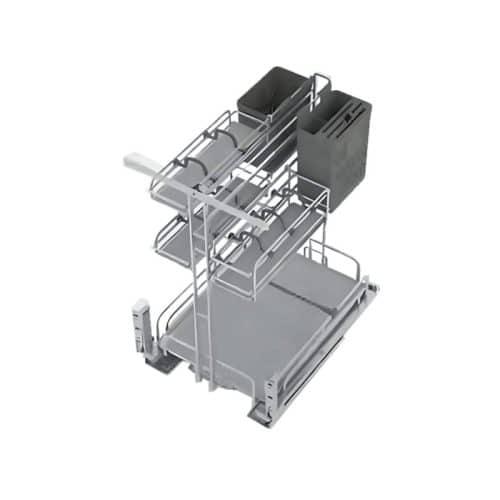 Bộ rổ gia vị dao thớt Hafele Omero 595.00.803 300mm 3 Bộ rổ gia vị dao thớt Hafele Omero 595.00.803 300mm