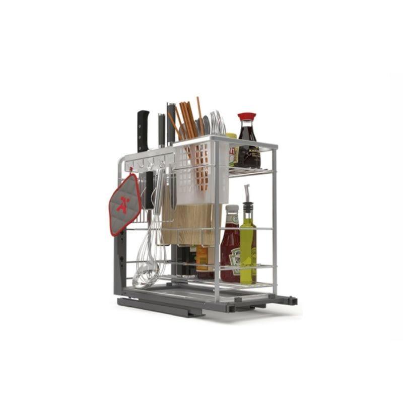 Bộ rổ gia vị, dao thớt Hafele Sonata 549.20.010 250mm Bộ rổ gia vị, dao thớt Hafele Sonata 549.20.010 250mm