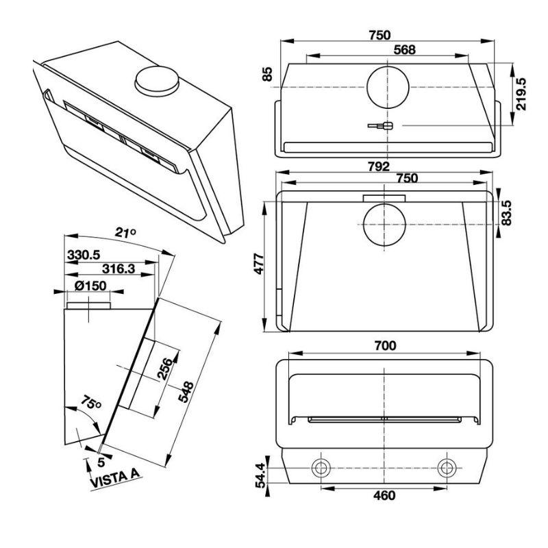 Hình ảnh 3d Häfele HH-WVG80D 539.81.194 Hình ảnh 3d Häfele HH-WVG80D 539.81.194