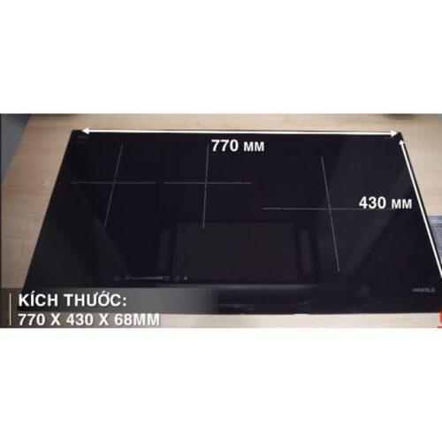 Kích thước Hafele HC-I3732A 536.61.736 lắp âm, 2 vung nấu