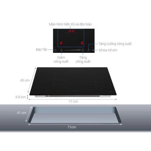 Kích thước bếp từ Hafele 536.61.645