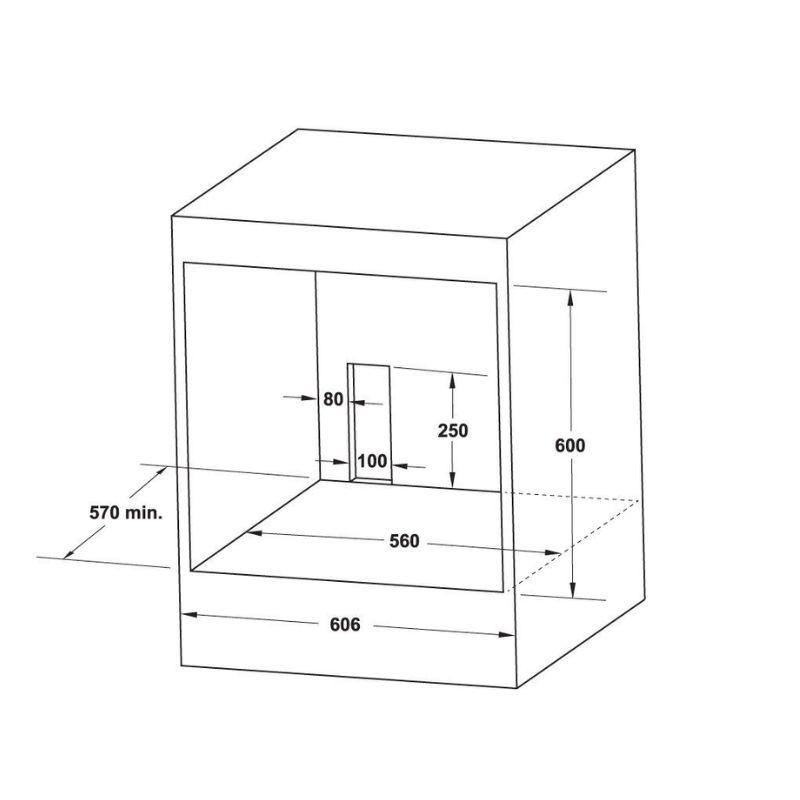 Ảnh 3d Hafele HC-O621KB 535.62.571 Ảnh 3d Hafele HC-O621KB 535.62.571