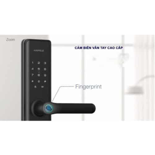 Khóa điện tử Hafele DL7600 đen không pin 912.20.237 2 Bảng điều khiển khóa điện tử Hafele DL7600 đen không pin 912.20.237