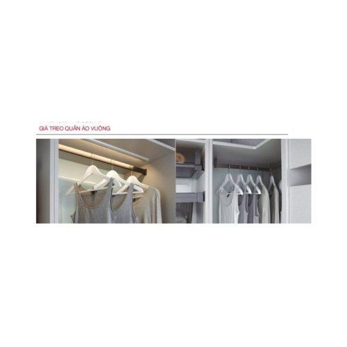 Ảnh thục tế của giá treo quần áo vuông Hafele 804.21.103