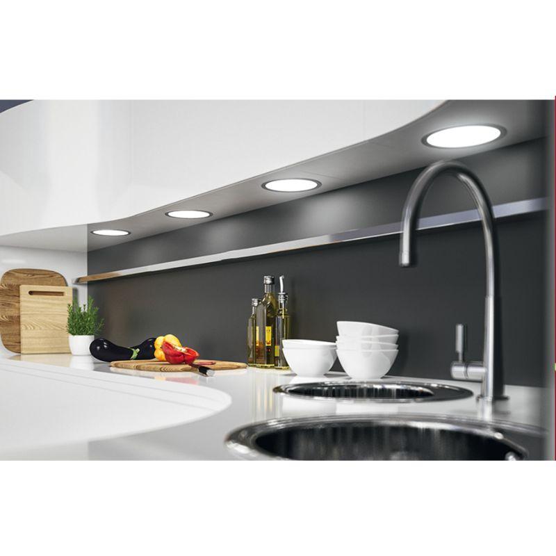 Ảnh thực tế đèn Led chiếu 3022 lắp âm Hafele 833.75.101 Ảnh thực tế đèn Led chiếu 3022 lắp âm Hafele 833.75.101