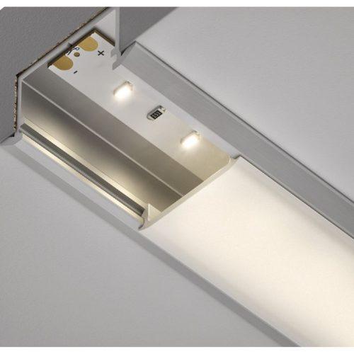 Thanh dẫn đèn Led góc chiếu nghiêng Hafele 833.74.845 3 Ảnh thực tế thanh dẫn đèn Led góc chiếu nghiêng Hafele 833.74.845