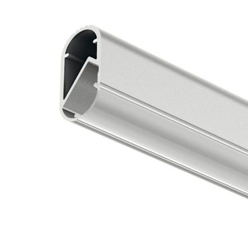 Ảnh thực tế thanh treo quần áo đầu Oval Hafele 833.72.790
