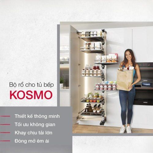 Ảnh Tủ đồ khô Hafele Kosmo Kara Vario 595.82.815