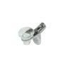 Bas đỡ kệ kính lắp nhấn Hafele 282.24.732 1 Bas đỡ kệ kính lắp nhấn Hafele 282.24.732