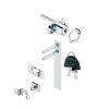 Bộ khóa trung tâm Symo với then khóa Hafele 234.99.984