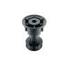 Chân tủ bằng nhựa 120mm Hafele 637.45.344