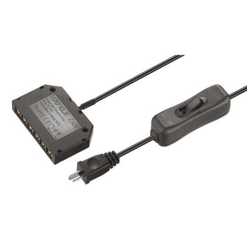 Dây dẫn điện với công tắc chạm & bộ chia cổng 12V Hafele 833.74.746