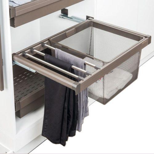 Giá treo quần kèm giỏ 800mm Hafele 807.95.131