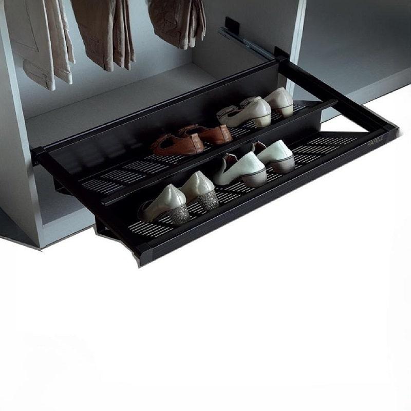 Kệ để giày bằng kim loại 600mm Hafele 807.95.861 Kệ để giày bằng kim loại 600mm Hafele 807.95.861