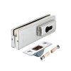 Kẹp chân kính với lỗ ruột khóa PC Hafele 981.00.400