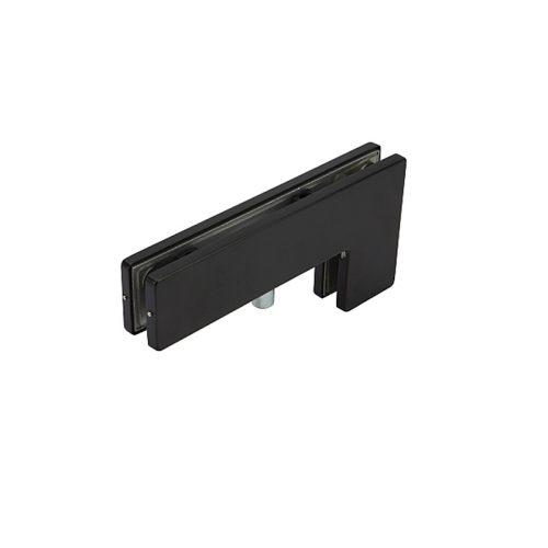Kẹp kính chữ L màu đen 120Kg Hafele 981.00.664
