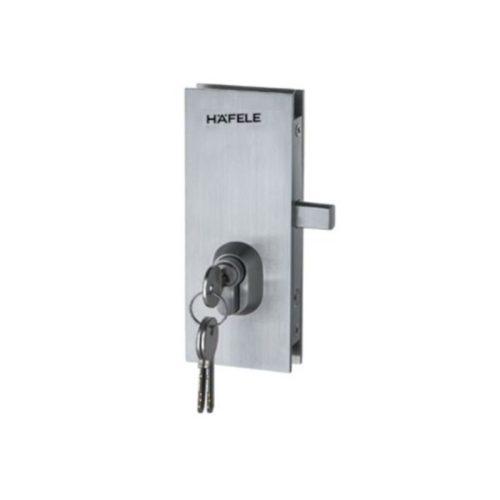 Khóa cửa kính thân khóa mở xoay mở trái Hafele 981.59.080