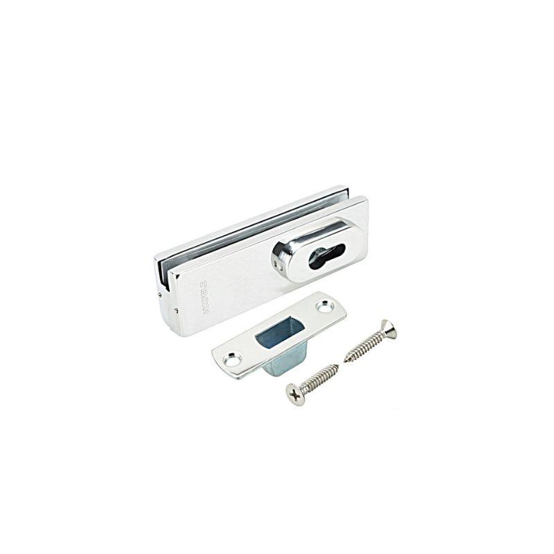 Khóa kẹp chân kính inox bóng Hafele 981.00.660 Khóa kẹp chân kính inox bóng Hafele 981.00.660