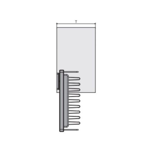 Kích thước giá treo cà vạt 250mm Imundex 7 909 001