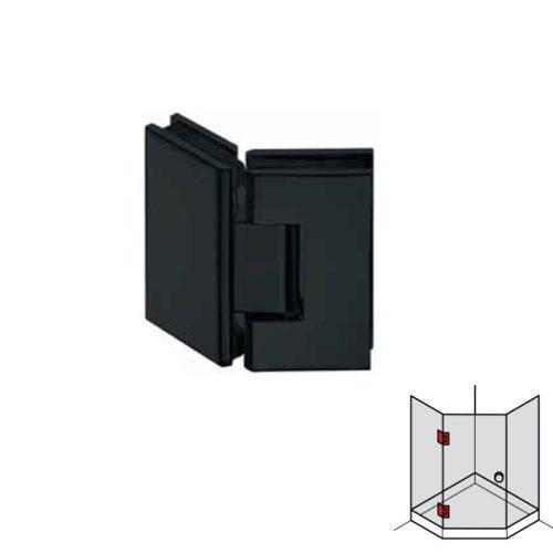 Lắp đặt bản lề phòng tắm kính 135º Hafele 981.00.523