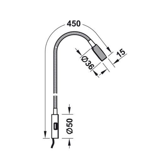 Đèn Led chiếu 2034 lắp nổi 12V Hafele 833.74.096 5 Lắp đặt đèn Led chiếu 2034 lắp nổi 12V Hafele 833.74.096