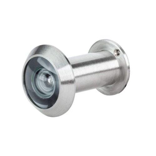 Mắt thần gắn cửa góc nhìn 200º không nắp che Hafele DIY 489.70.434
