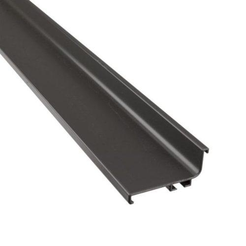 Tay nắm tủ ngang Gola chữ J 2800mm Hafele 126.37.903