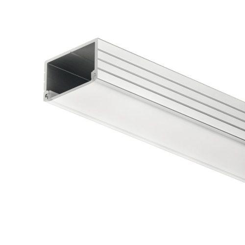Thanh nhôm gắn nổi kính che trắng sữa Hafele 833.72.841